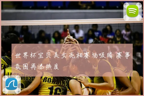 世界杯宝贝美女亮相赛场吸睛 赛事氛围再添热度